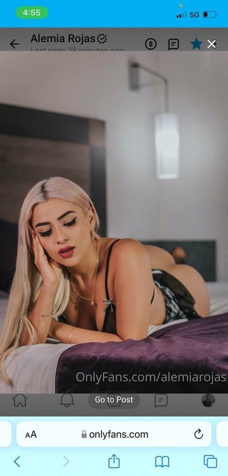 Alemia Rojas nude on onlyfans