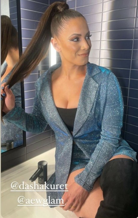 AEW Dasha Kuret leaks onlyfans porn
