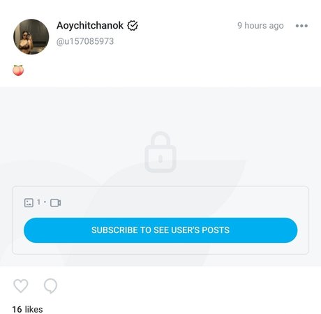 Aoy Chitchanok onlyfans leak nude