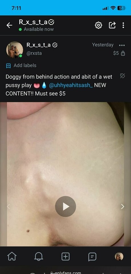 rxsta onlyfans leaks nude