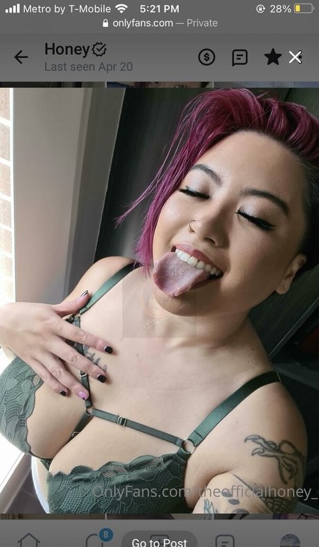 Theofficialhoney porn onlyfans