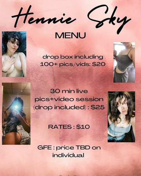 henniesky model pretty image