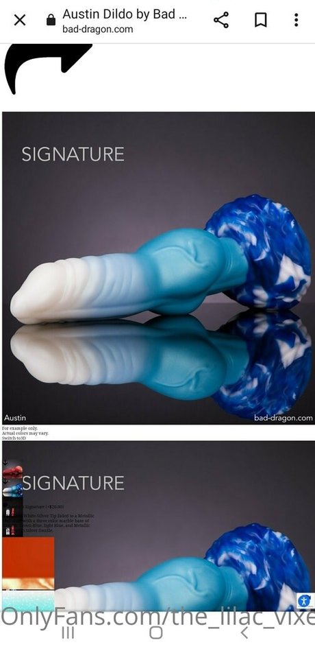 the lilac vixen model art picture