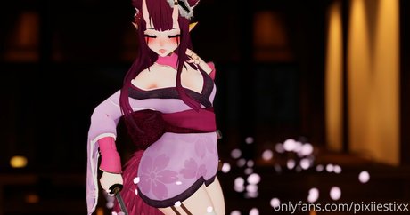 pixiiestixx model naked photo