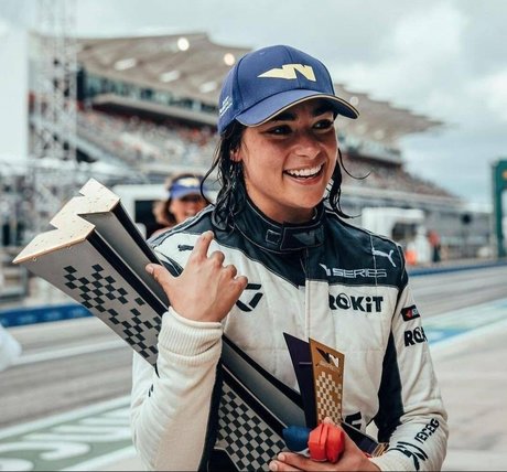 Jamie Chadwick star beautiful archive