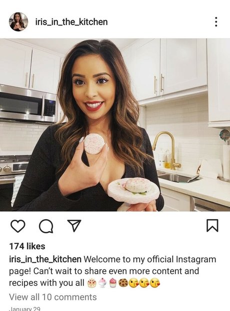 Iris In The Kitchen model art image