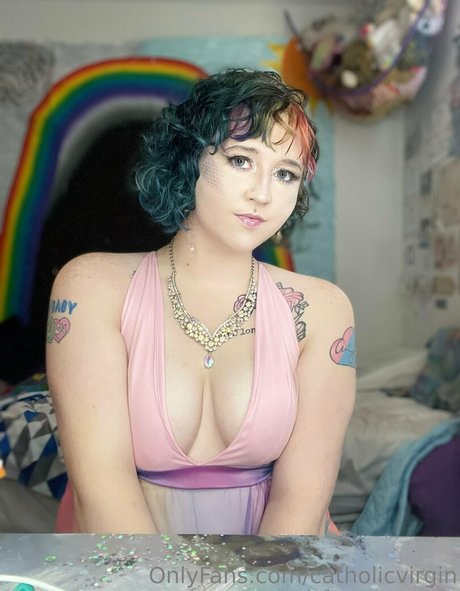 Catholic virgin art star images