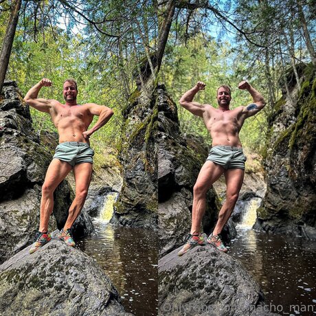 Macho Man nudes model pic