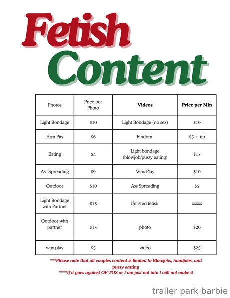 Trailerparkbarbiefree star pretty gallery