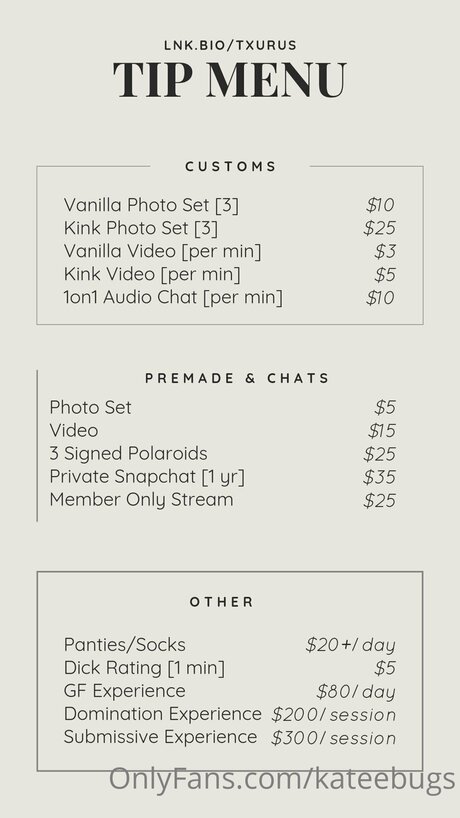 Kateebugs star high quality pics