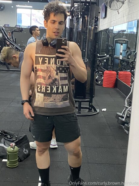 Curly Brown Hairdude art model galleries