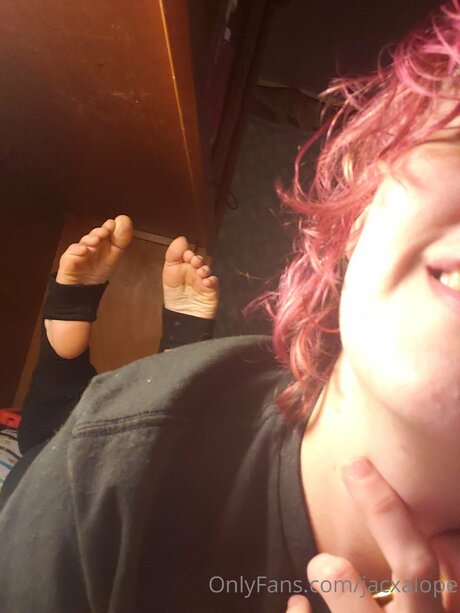 Jacxalope naked model image