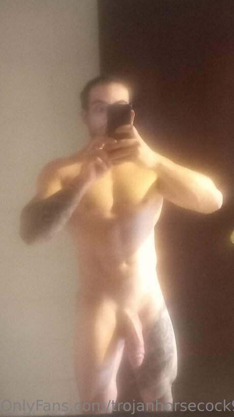 Trojanhorsecock9inches naked model img