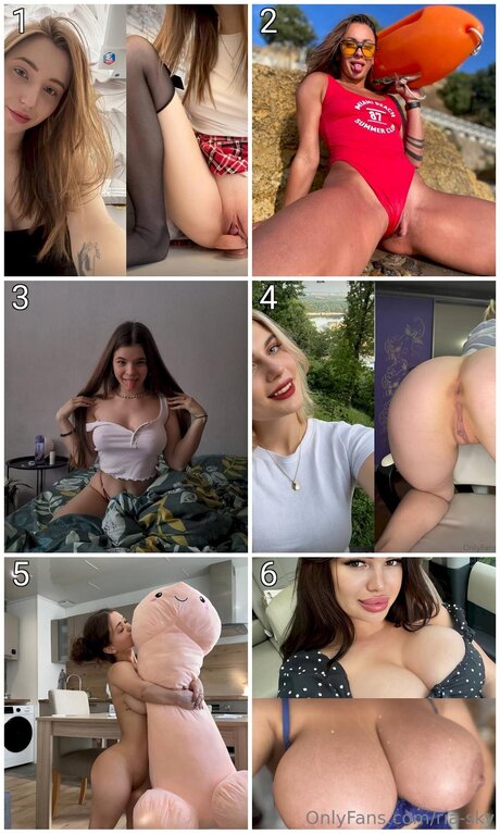 Ria Sky exclusive star photos