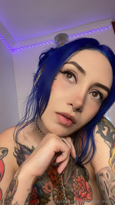 Tattooed Maria model xxx photo