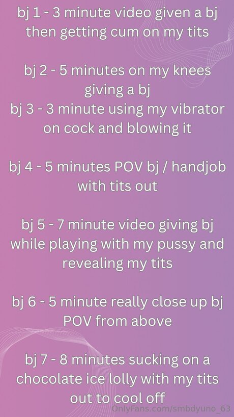 Smbdyuno 63 star perfect archive