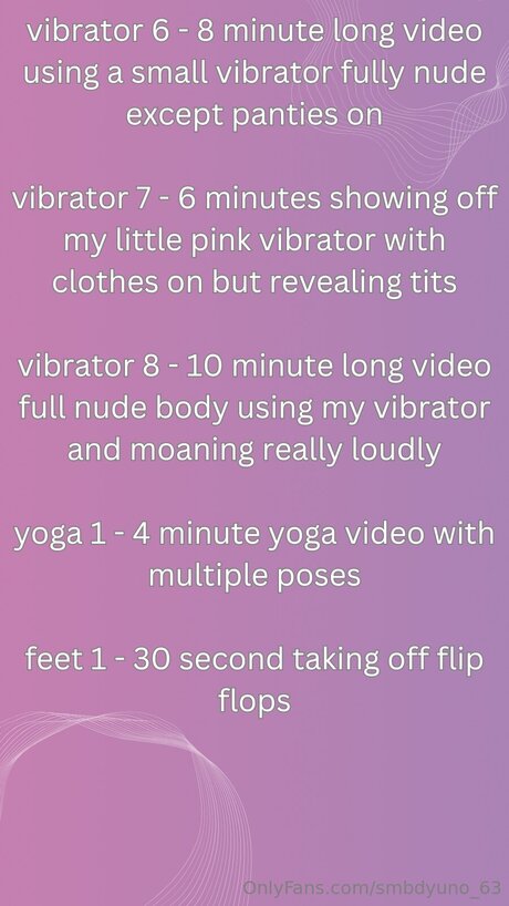 Smbdyuno 63 adult model archive