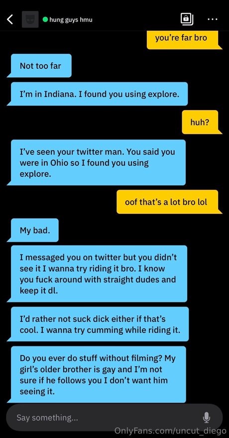 Uncut Diego exclusive model photos