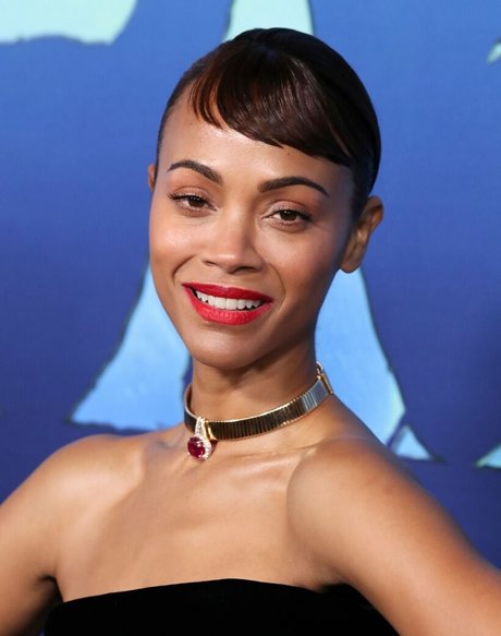 Zoe Saldana exclusive model photo