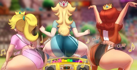 Super Mario Bros pornstar art pictures