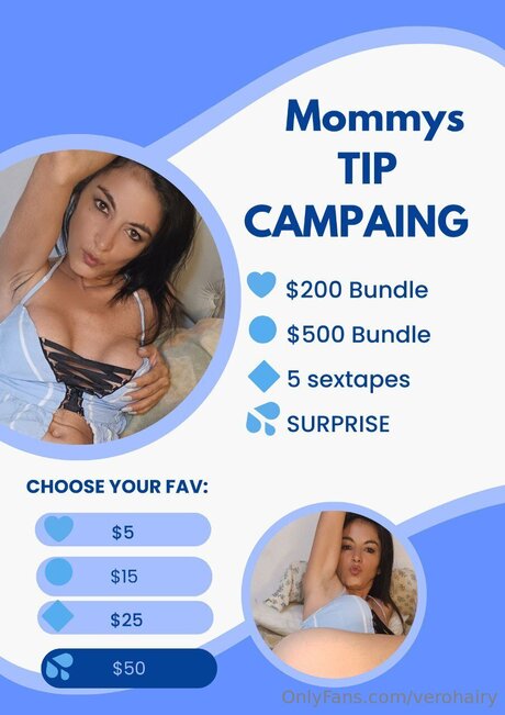 Verohairy erotic model pic