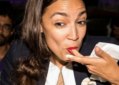 Alexandria Ocasio Cortez sexy model photo