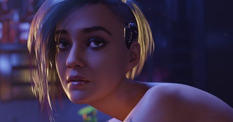 Cyberpunk 2077 model erotic photos