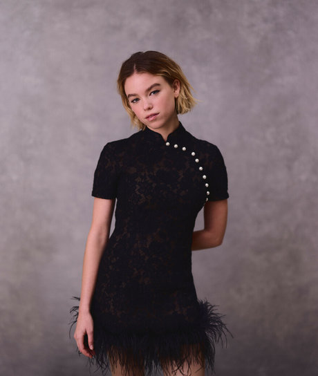 Milly Alcock model naked photo