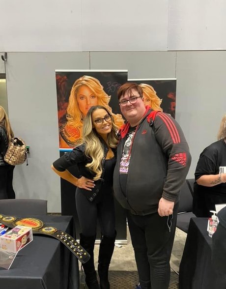 Trish Stratus naked pornstar photo