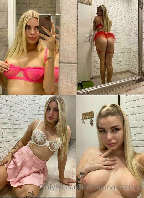 milana natural model art pics