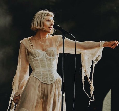 Aurora Aksnes model exclusive picture