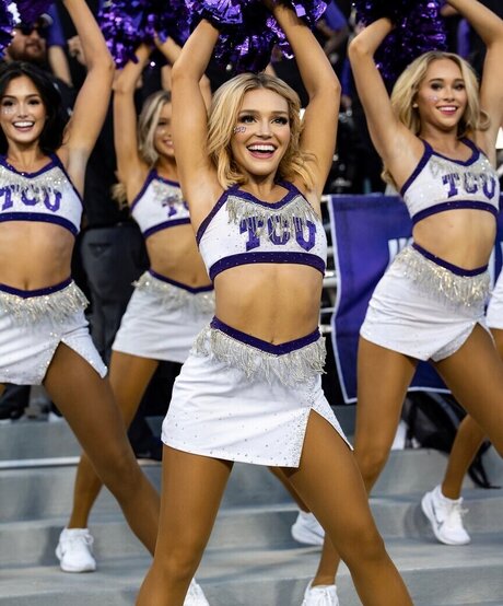 Sexy Cheerleaders porn star photo