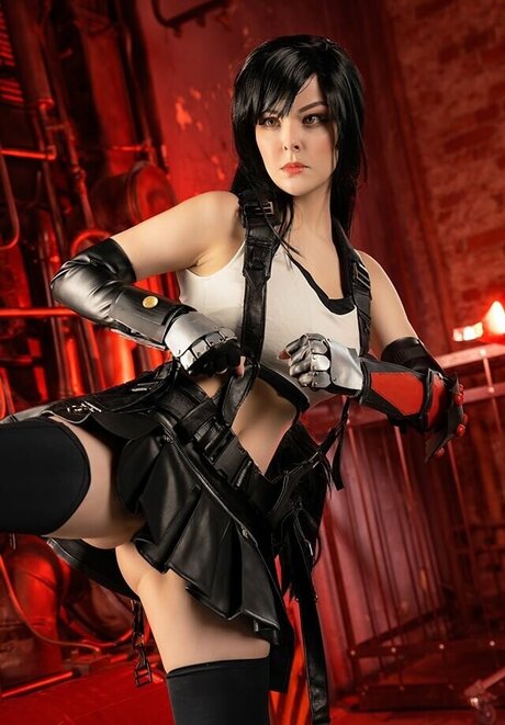 Tifa Cosplay model art archive