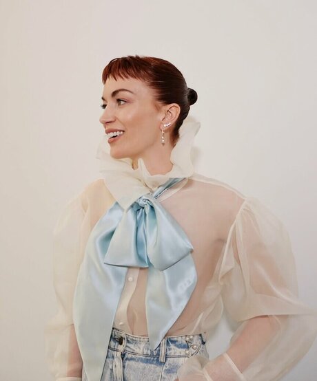 Britt Lower art actress picture