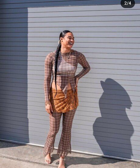 Satou Sabally model art photo