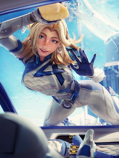 Marvel Rivals model perfect photos