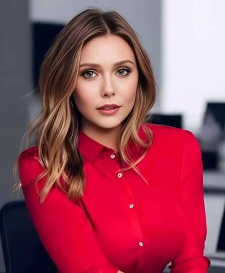 Elizabeth Olsen model art photos