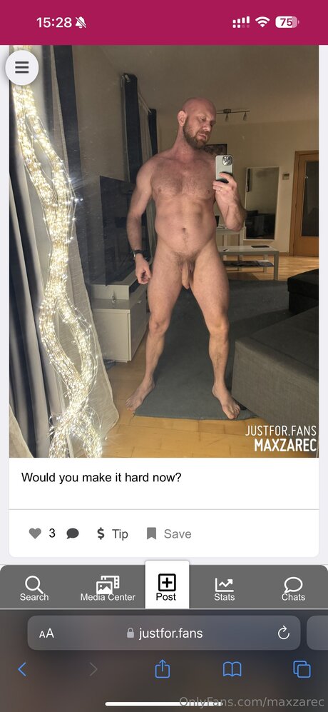 Max Zarec XXL model sexy pic