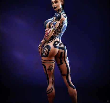 Mass Effect model erotic photos