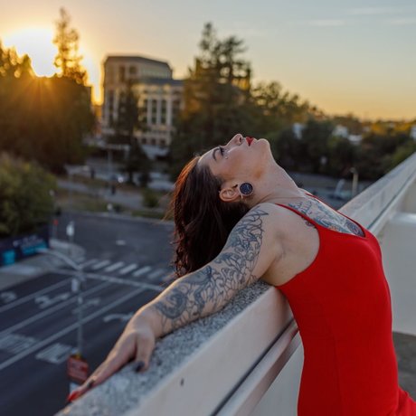 Angel A Leigh art actress pic