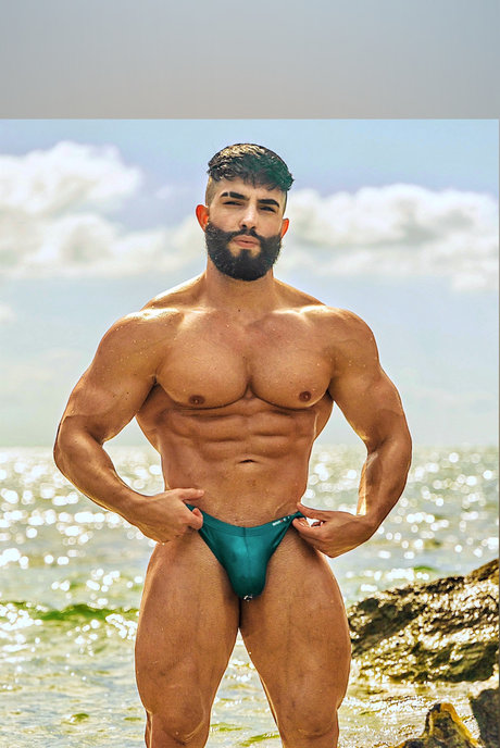 Mr Miami naked model gallery