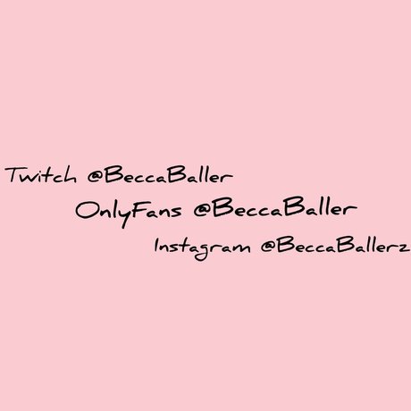 Becca Baller Subscription page exclusive star pics