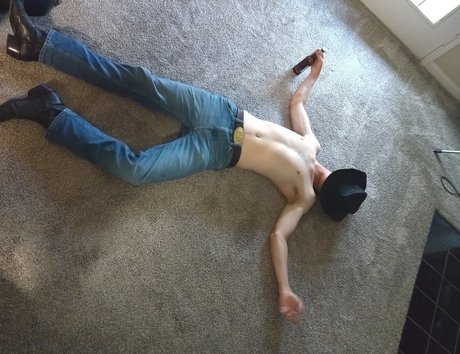 Anal Cowboy model hot photo