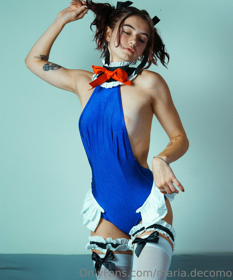 Maria Decomo model erotic picture