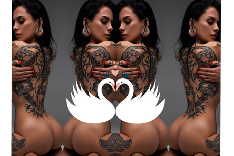 _tattoed skinny_ pornstar nude photo