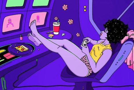 Chocolate bunny_ nudes model photo