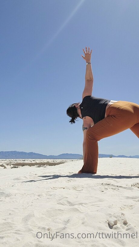 Topless talks with Mel nude pornstar picture