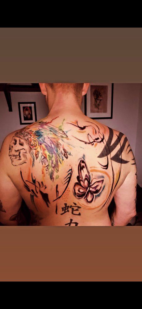 Tattooed guy model sex archive