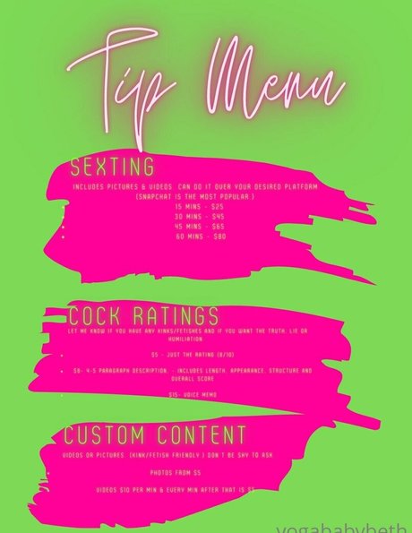 yogababybeth model pornographic archive