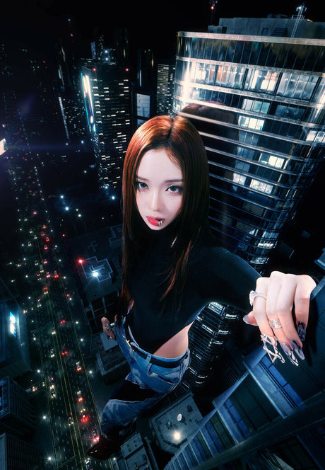 Winter spa sexy model img